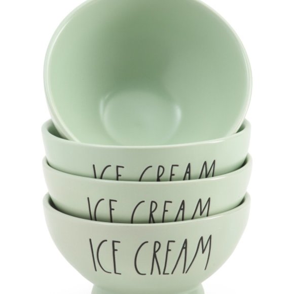 Rae Dunn Other - New Rae Dunn ice cream bowls - mint green
